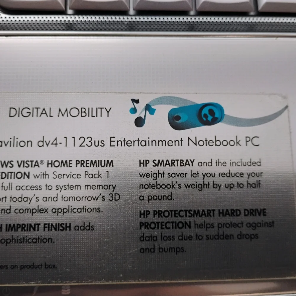 HP Pavilion dv4-1123us 14.1
